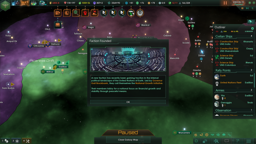 Stellaris: Utopia - Faction System