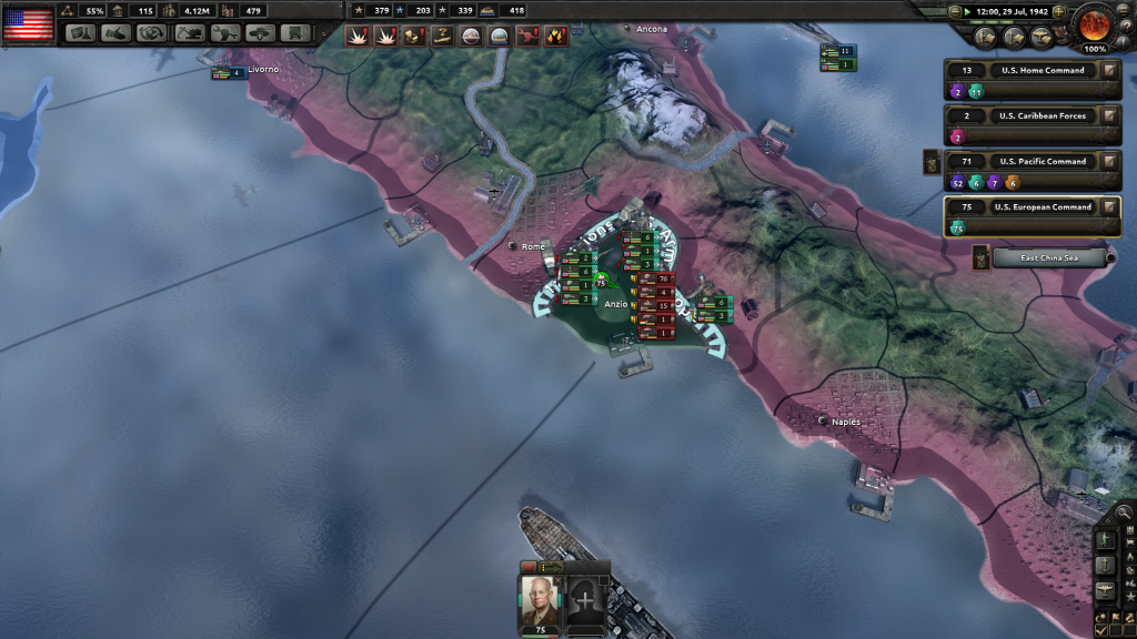 Hearts of Iron IV - The Battle of Anzio