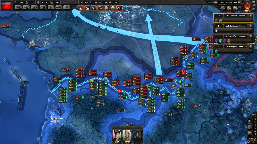Hearts of Iron IV AAR - Drive to Paris
