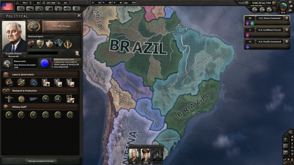 Hearts of Iron IV AAR - Brazilian Civil War