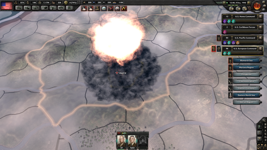 Hearts of Iron IV - Nuclear Strike