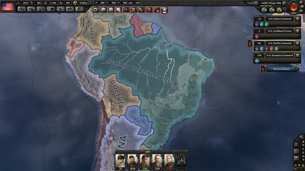 The Liberators – A U.S. Hearts of Iron IV AAR - Post-War South America