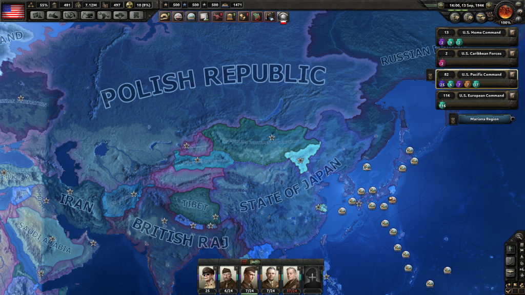 The Liberators – A U.S. Hearts of Iron IV AAR - Post-War Asia