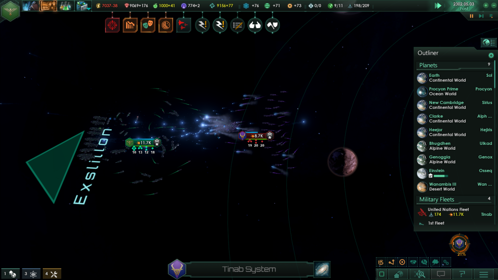 Stellaris: Utopia - Battle of Tinab
