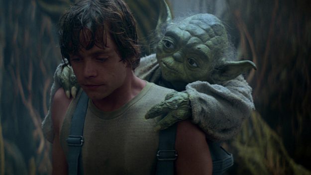 Star Wars: Episode V - The Empire Strikes Back - Luke and Yoda