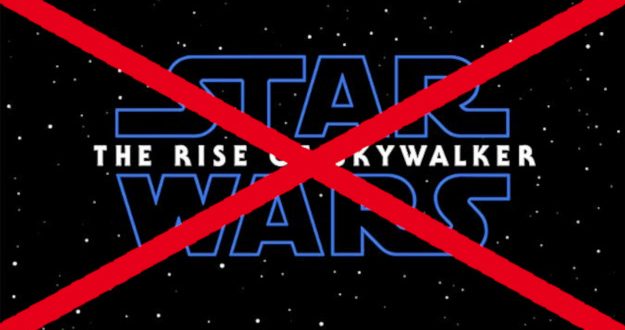 Star Wars: The Rise Of Skywalker - Just Say No