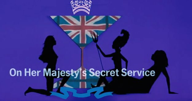 On Her Majesty's Secret Service - Title Card