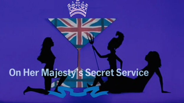 On Her Majesty's Secret Service - Title Card