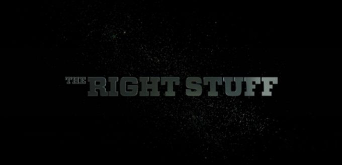The Right Stuff - Title
